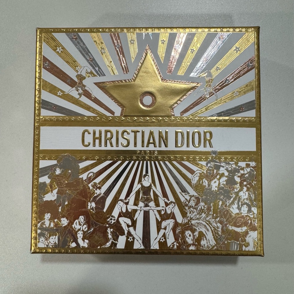 Christian Dior Gold and White Box